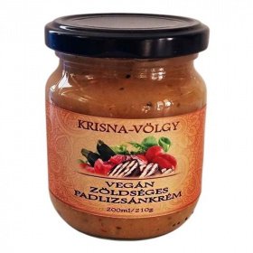 Krisnavölgyi zöldséges padlizsánkrém 210g