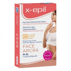 X-Epil hidratáló gélgyantacsíkok hialuronnal arcra 20db X-Epil hidratáló gélgyantacsíkok hialuronnal arcra 20db
