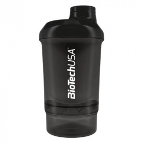 BioTechUSA wave+ nano shaker fekete 450ml