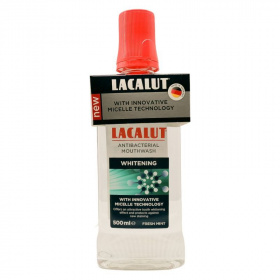 Lacalut szájvíz - antibakterális, whitening 500ml