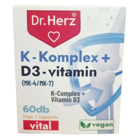 Dr. Herz K-Komplex + D3-vitamin kapszula 60db