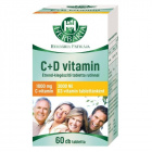 Herbária C+D-vitamin tabletta rutinnal 60db Herbária C+D-vitamin tabletta rutinnal 60db
