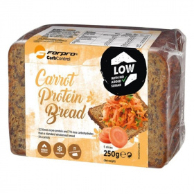 ForPro CarbControl LowCarb fehérje kenyér sárgarépával 250g