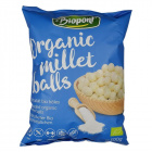 Biopont bio extrudált kölesgolyó - enyhén sós 100g Biopont bio extrudált kölesgolyó - enyhén sós 100g