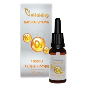 Vitaking Vitamin D3+K2+K1 vitamin cseppek 10ml