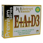 Jó Közérzet Premium Series E + A + D3-vitamin lágyzselatin kapszula 30db Jó Közérzet Premium Series E + A + D3-vitamin lágyzselatin kapszula 30db