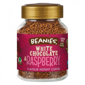 Beanies instant kávé - fehércsokis-málnás 50g