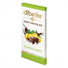 Diabette töltött étcsokoládé - citrom-menta 80g Diabette töltött étcsokoládé - citrom-menta 80g