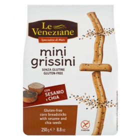 Le Veneziane mini grissini - szezám-chia mag 250g