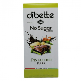 Nas töltött étcsokoládé - pisztácia 80g