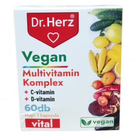 Dr. Herz vegan multivitamin komplex kapszula 60db