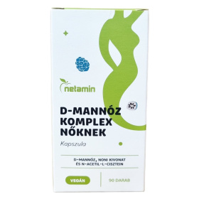 Netamin D-mannóz Komplex Nőknek kapszula 90db