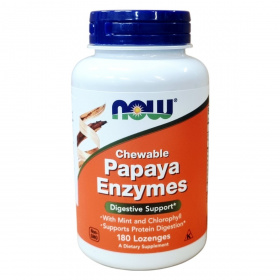 Now Foods papaya enzyme kapszula 180db
