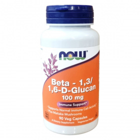 Now Beta-1,3/1,6-D-Glucan 100mg kapszula 90db