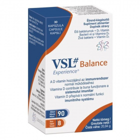 Vsl balance D3 élőflórás kapszula 30db