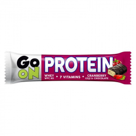 Sante go on tejcsokoládéval bevont protein szelet - áfonya 50g