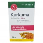 Interherb Napi 1 Kurkuma Extraktum 100mg kapszula 30db Interherb Napi 1 Kurkuma Extraktum 100mg kapszula 30db