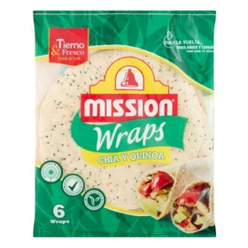 Mission Wraps - chia, quinoa 370g
