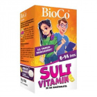BioCo Suli vitamin citromos (6-14 éveseknek) rágótabletta 90db BioCo Suli vitamin citromos (6-14 éveseknek) rágótabletta 90db