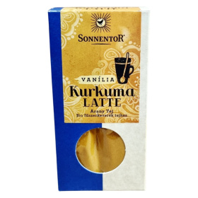 Sonnentor Bio Kurkuma Latte fűszerkeverék - vanília 60g