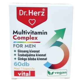 Dr. Herz multivitamin férfiaknak kapszula 60db