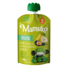 Mamuko bio körte, szilva és fekete ribizli püré 100g Mamuko bio körte, szilva és fekete ribizli püré 100g