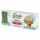 Grazie Natural kis csomagos papírzsebkendő 90db Grazie Natural kis csomagos papírzsebkendő 90db