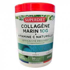Superdiet Collagene Marin + C-vitamin tengeri kollagénpor 210g