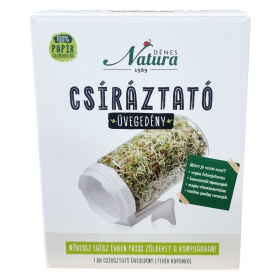 Natura csíráztató üvegedény fehér 1db
