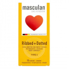 Masculan óvszer (Type 3, bordázott) 10db Masculan óvszer (Type 3, bordázott) 10db