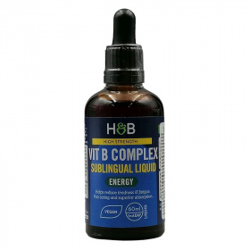 H&B B-komplex nyelv alatt felszívódó csepp 60ml