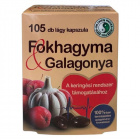 Dr. Chen fokhagyma és galagonya kapszula 105db Dr. Chen fokhagyma és galagonya kapszula 105db