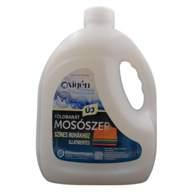 Oxigén földbarát folyékony mosószer színes ruhákhoz 3000ml