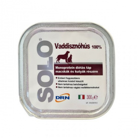 DRN Solo monoprotein (vaddisznóhús) diétás táp 300g