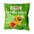 Granny's gluténmentes enyhén sós tortilla chips 60g Granny's gluténmentes enyhén sós tortilla chips 60g