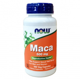 Now Foods maca 500 mg kapszula 100db