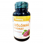 Vitaking Grapeseed (Szőlőmag őrlemény - kékszőlő) 400mg kapszula 80db Vitaking Grapeseed (Szőlőmag őrlemény - kékszőlő) 400mg kapszula 80db