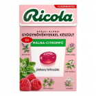 Ricola cukor málna-citromfű cukormentes 40g Ricola cukor málna-citromfű cukormentes 40g