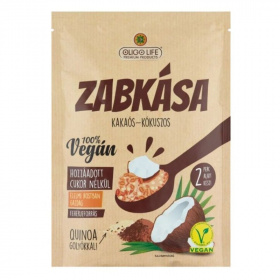 Oligolife vegán zabkása édesítőszerekkel - kakaó-kókusz 65g