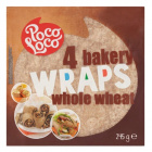 Poco Loco teljes kiőrlésű lágy tortilla 245g Poco Loco teljes kiőrlésű lágy tortilla 245g