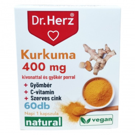 Dr. Herz Kurkuma 400 mg kapszula 60db