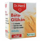 Dr. Herz béta-glükán+szerves cink, szelén+c-vitamin vegán kapszula 60db Dr. Herz béta-glükán+szerves cink, szelén+c-vitamin vegán kapszula 60db