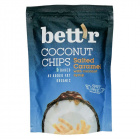 Bett'r Bio Kókusz chips Sós-Karamell 70g Bett'r Bio Kókusz chips Sós-Karamell 70g