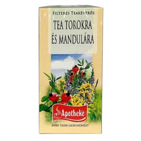 Apotheke tea torokra és mandulára 20db