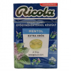 Ricola cukorka extra erős mentol 40g Ricola cukorka extra erős mentol 40g
