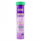 H&B C+Cink pezsgőtabletta (feketeribizli) 20db H&B C+Cink pezsgőtabletta (feketeribizli) 20db