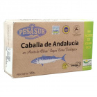Pesasur makréla filé bio extraszűz olívaolajban, dobozban 120g Pesasur makréla filé bio extraszűz olívaolajban, dobozban 120g