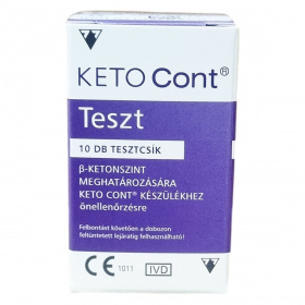 KETO Cont Teszt tesztcsík 10db