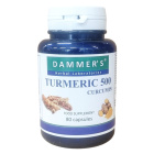 Dammer's Turmeric (kurkuma por) 500mg kapszula 80db 