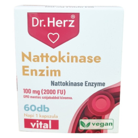Dr. Herz Nattokinase enzim 100mg 2000 FU kapszula 60db